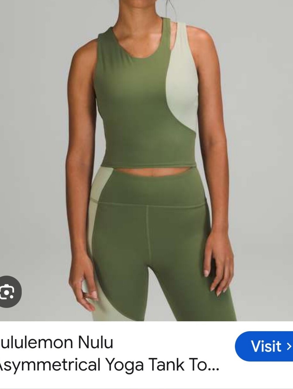Nulu Asymmetrical Yoga Tank Top 8